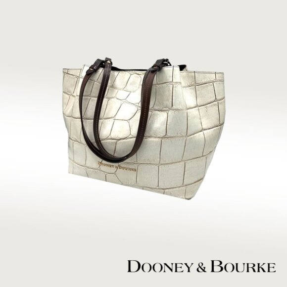 Dooney & Bourke Denison Flynn (Style DQ1044) - Bone - Picture 1 of 9